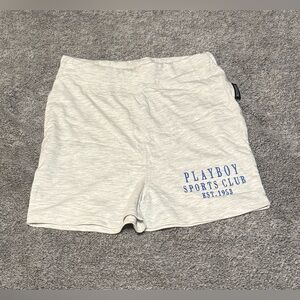 Missguided Shorts with Playboy Logo